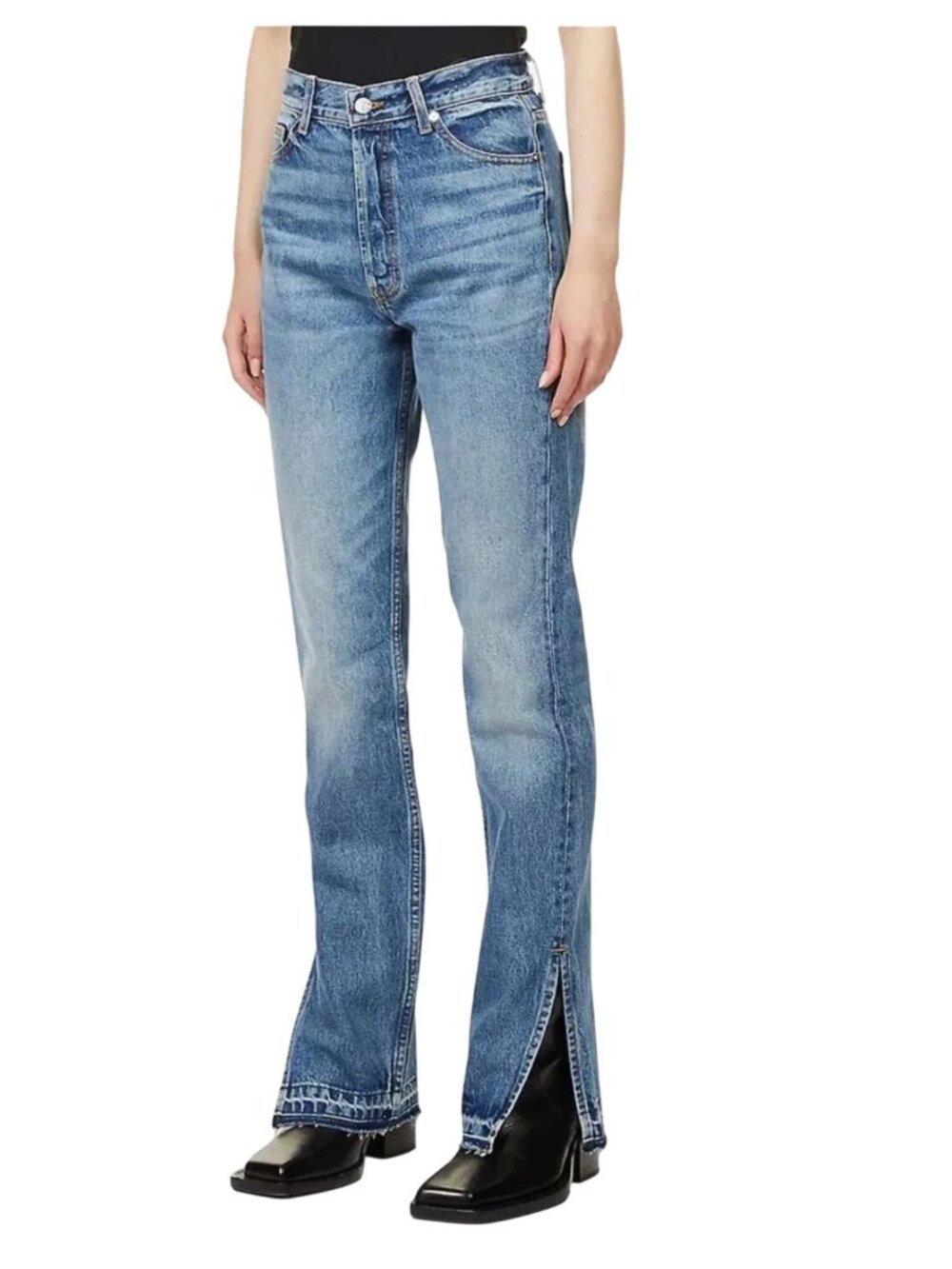 EB Denim Unraveled Two Split Hem Jeans - NWOT - Size 29